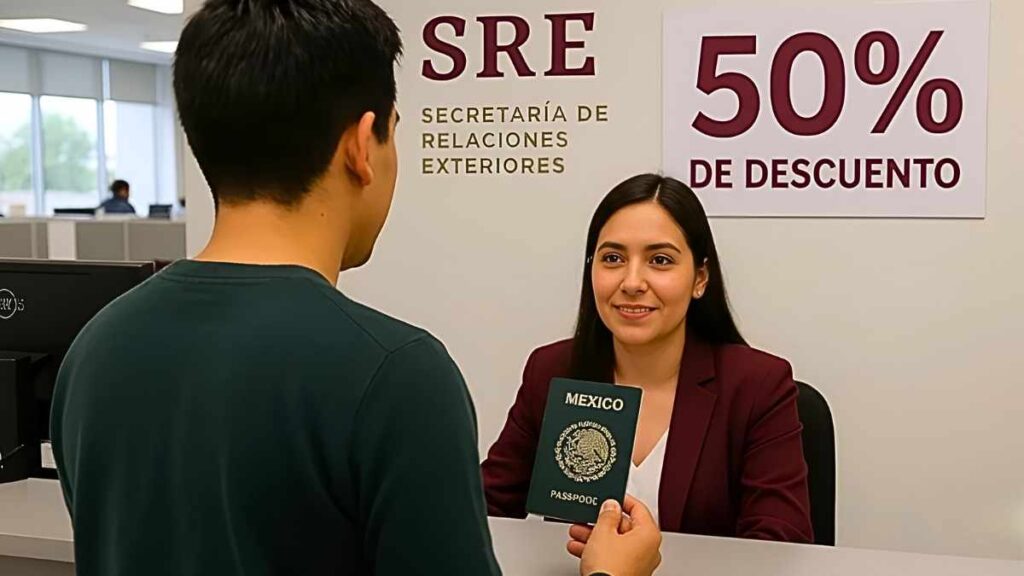 Es real: pasaporte mexicano 2026 con 50% de descuento para estas personas