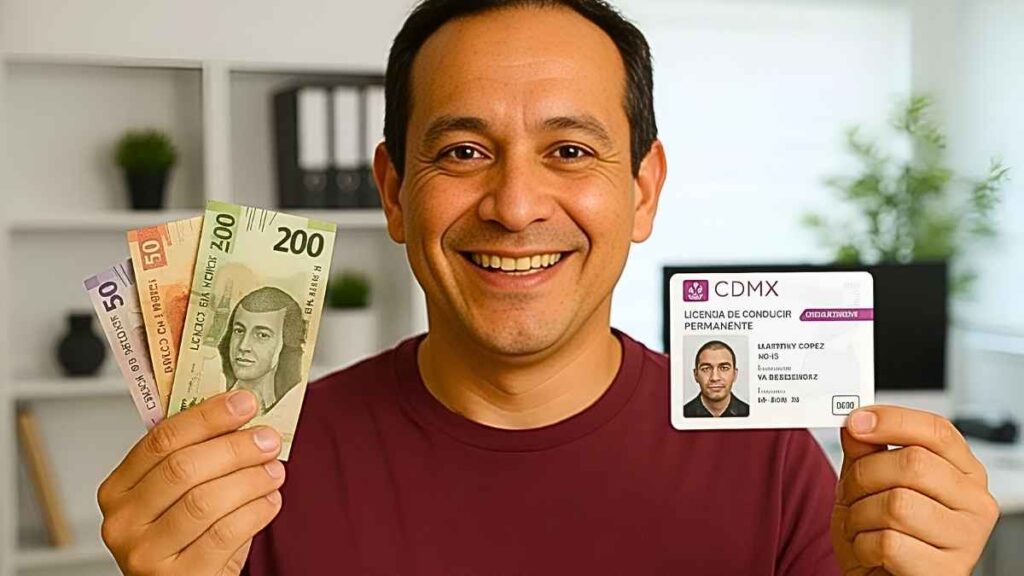 CDMX 2026: costo y requisitos de la licencia de conducir permanente